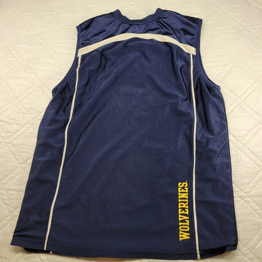 Michigan University Nike blue or gold reversible jersey size XXL